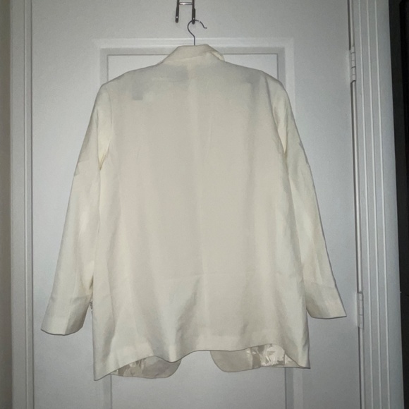 ASOS blazer mix & match slim boy suit blazer in ivory - Picture 2 of 2